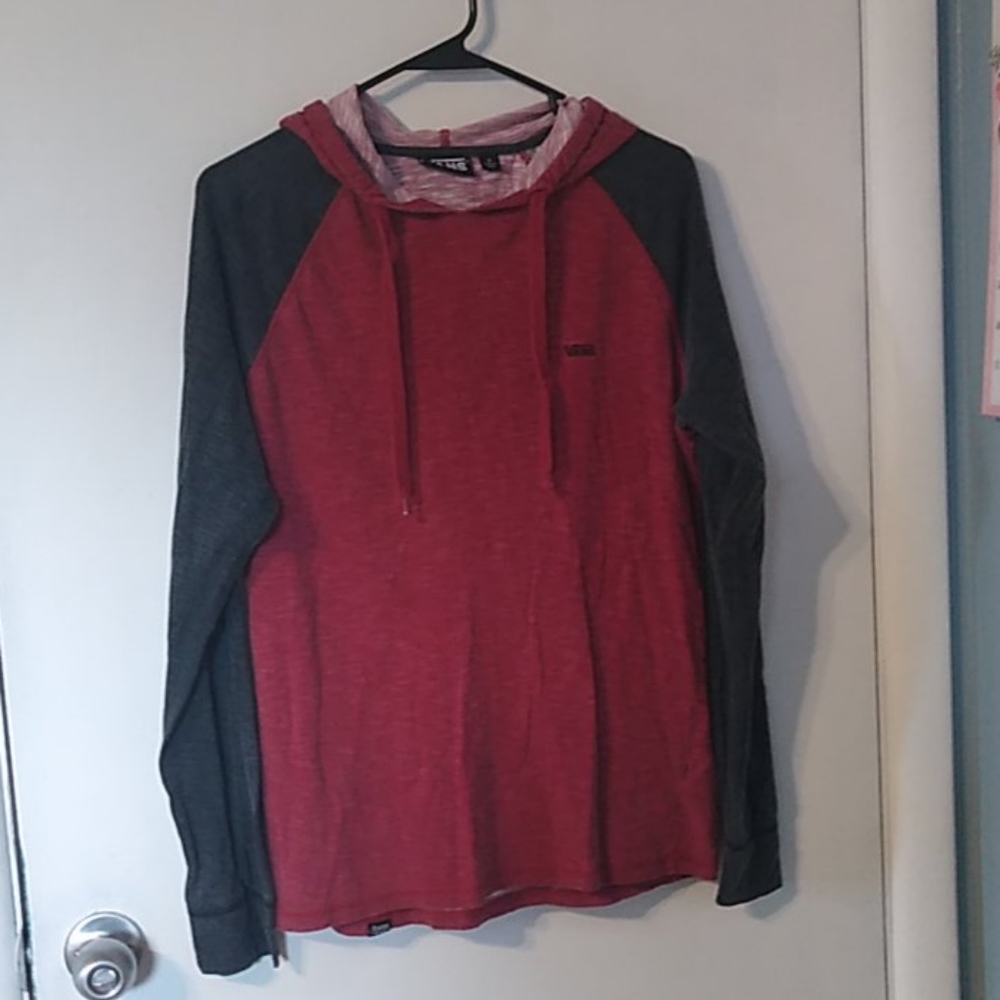 Vans long sleeve hooded t-shirt